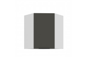 ARIA GR/WH 60x60 GN-72 1F 45° pakabinama kampinė spintelė