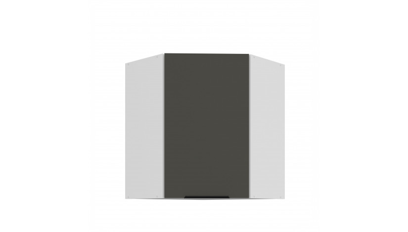 ARIA GR/WH 60x60 GN-72 1F 45° pakabinama kampinė spintelė
