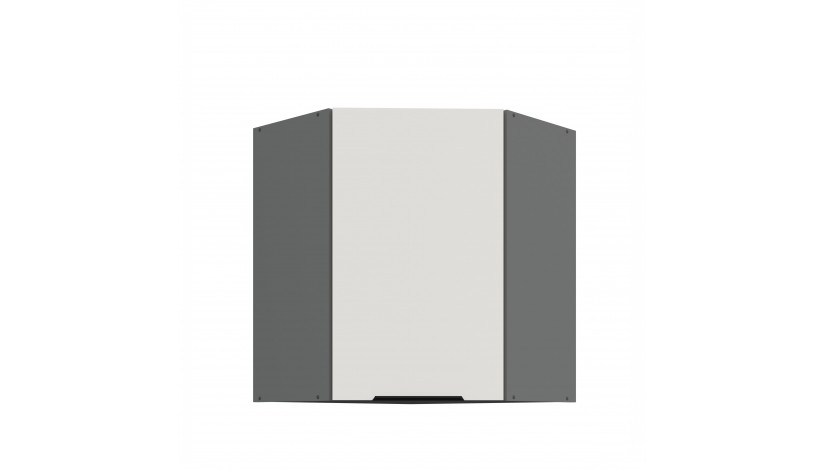 ARIA WH/ANT 60x60 GN-72 1F 45° pakabinama kampinė spintelė