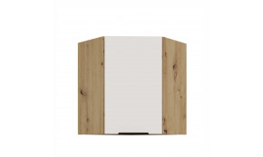 ARIA WH/AR 60x60 GN-72 1F 45° pakabinama kampinė spintelė