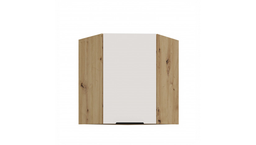 ARIA WH/AR 60x60 GN-72 1F 45° pakabinama kampinė spintelė