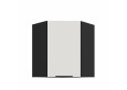 ARIA WH/BL 60x60 GN-72 1F 45° pakabinama kampinė spintelė