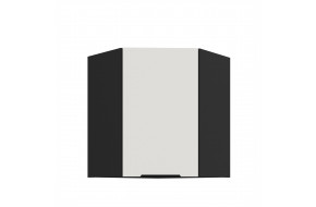 ARIA WH/BL 60x60 GN-72 1F 45° pakabinama kampinė spintelė