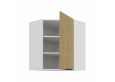 CREMONA WH 60x60 GN-72 1F 45° pakabinama kampinė spintelė