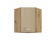 ARTISAN Cappucino 60x60 GN-72 1F 45° Pakabinama Kampinė Spintelė