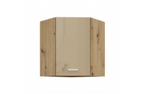 ARTISAN Cappucino 60x60 GN-72 1F 45° Pakabinama Kampinė Spintelė