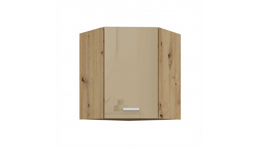ARTISAN Cappucino 60x60 GN-72 1F 45° Pakabinama Kampinė Spintelė