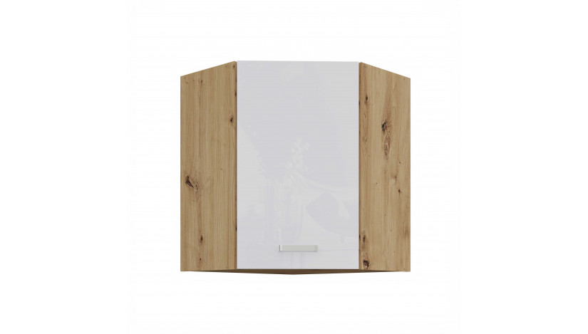ARTISAN Balta 60x60 GN-72 1F 45° Pakabinama Kampinė Spintelė