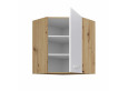 ARTISAN Balta 60x60 GN-72 1F 45° Pakabinama Kampinė Spintelė
