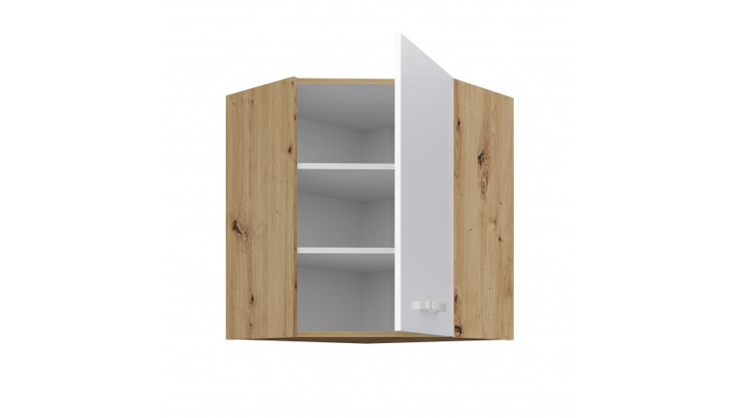 ARTISAN Balta 60x60 GN-72 1F 45° Pakabinama Kampinė Spintelė