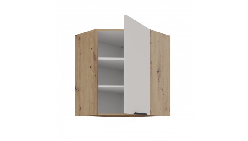 SOLEA 60x60 GN-72 1F 45° pakabinama kampinė spintelė
