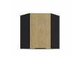 CREMONA BL 60x60 GN-72 1F 45° pakabinama kampinė spintelė