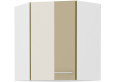 LARA 60x60 GN-72 1F 45° pakabinama kampinė spintelė cappuccino