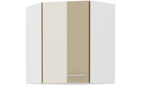 LARA 60x60 GN-72 1F 45° pakabinama kampinė spintelė cappuccino