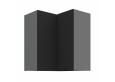 ARIA BL/ANT 60x60 GN-72 2F 90° pakabinama kampinė spintelė