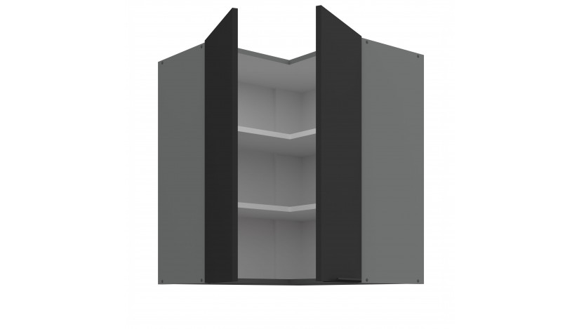 ARIA BL/ANT 60x60 GN-72 2F 90° pakabinama kampinė spintelė