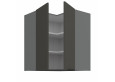 ARIA GR/ANT 60x60 GN-72 2F 90° pakabinama kampinė spintelė