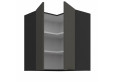 ARIA GR/BL 60x60 GN-72 2F 90° pakabinama kampinė spintelė