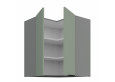 ARIA SA/ANT 60x60 GN-72 2F 90° pakabinama kampinė spintelė