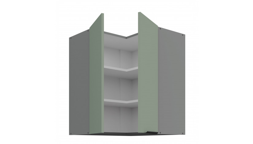 ARIA SA/ANT 60x60 GN-72 2F 90° pakabinama kampinė spintelė