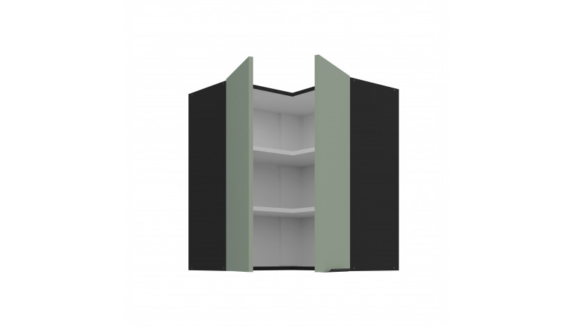 ARIA SA/BL 60x60 GN-72 2F 90° pakabinama kampinė spintelė