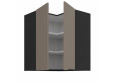 ARIA TA/BL 60x60 GN-72 2F 90° pakabinama kampinė spintelė
