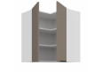 ARIA TA/WH 60x60 GN-72 2F 90° pakabinama kampinė spintelė