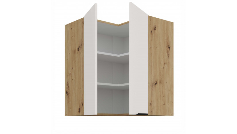 ARIA WH/AR 60x60 GN-72 2F 90° pakabinama kampinė spintelė