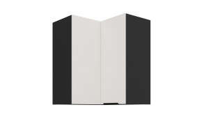 ARIA WH/BL 60x60 GN-72 2F 90° pakabinama kampinė spintelė