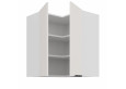 ARIA WH/WH 60x60 GN-72 2F 90° pakabinama kampinė spintelė