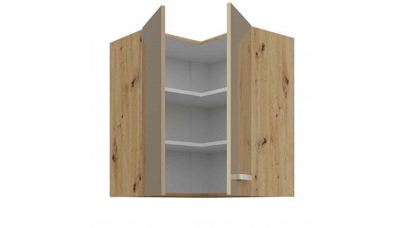 ARTISAN Cappucino 60x60 GN-72 2F (90°) pakabinama kampinė spintelė