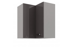 GREY 60x60 GN-72 2F (90°) pakabinama kampinė spintelė