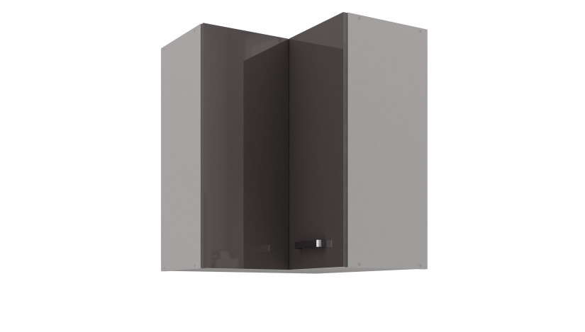 GREY 60x60 GN-72 2F (90°) pakabinama kampinė spintelė