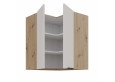 SOLEA 60x60 GN-72 2F 90° pakabinama kampinė spintelė
