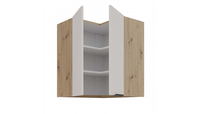 SOLEA 60x60 GN-72 2F 90° pakabinama kampinė spintelė