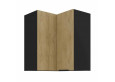 CREMONA BL 60x60 GN-72 2F 90° pakabinama kampinė spintelė