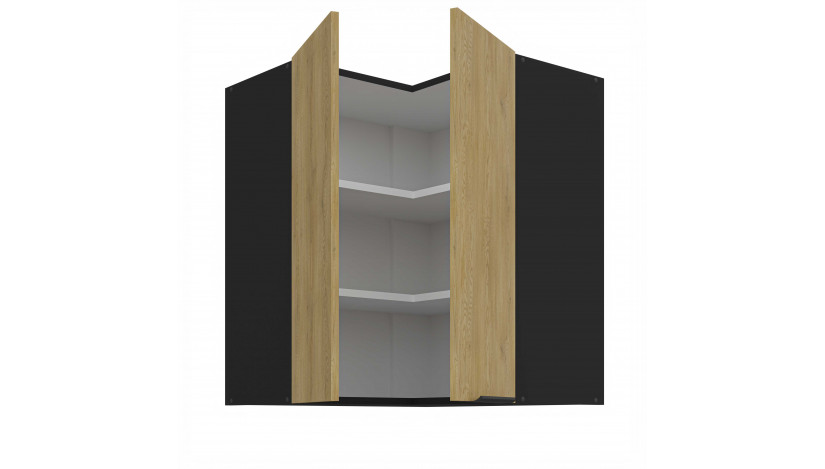 CREMONA BL 60x60 GN-72 2F 90° pakabinama kampinė spintelė