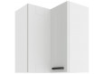 LUNA 60x60 GN-72 1F 90° Pakabinama Kampinė Spintelė balta balta