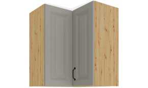 Stilo 60x60 GN-72 1F 90° Pakabinama Kampinė Spintelė Claygrey artisan