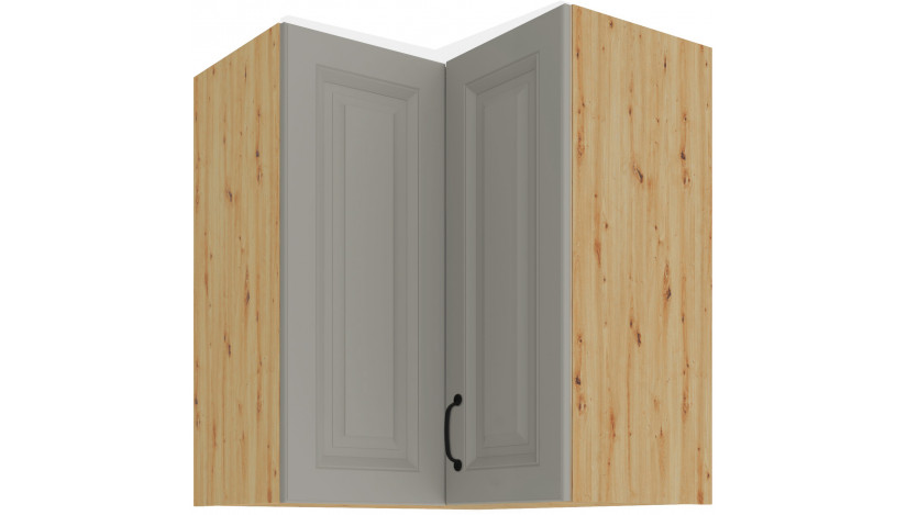 Stilo 60x60 GN-72 1F 90° Pakabinama Kampinė Spintelė Claygrey artisan