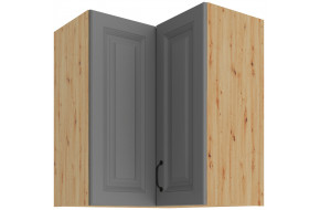 Stilo 60x60 GN-72 1F 90° Pakabinama Kampinė Spintelė Dustgrey artisan