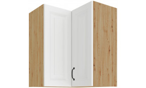 Stilo 60x60 GN-72 1F 90° Pakabinama Kampinė Spintelė Balta artisan