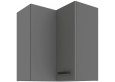 NESSA 60x60 GN-72 1F 90° pakabinama kampinė spintelė