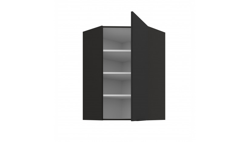 ARIA BL/BL 60x60 GN-90 1F 45° pakabinama kampinė spintelė