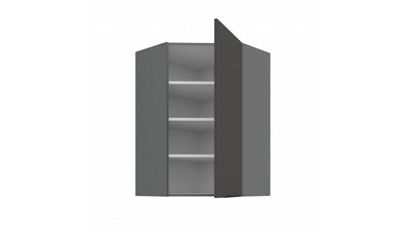ARIA GR/ANT 60x60 GN-90 1F 45° pakabinama kampinė spintelė