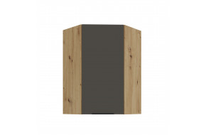 ARIA GR/AR 60x60 GN-90 1F 45° pakabinama kampinė spintelė