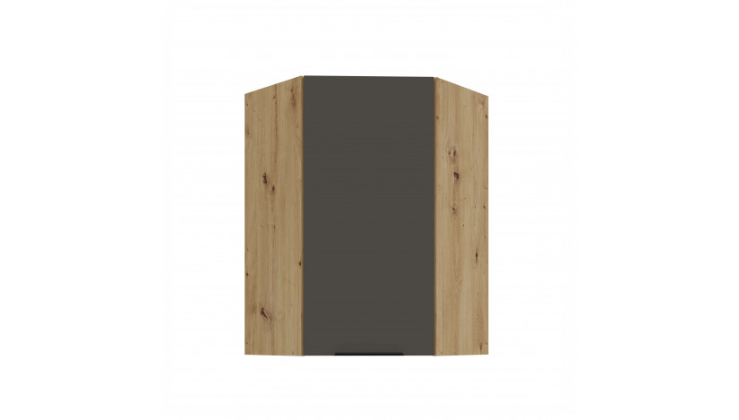 ARIA GR/AR 60x60 GN-90 1F 45° pakabinama kampinė spintelė