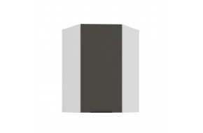 ARIA GR/WH 60x60 GN-90 1F 45° pakabinama kampinė spintelė