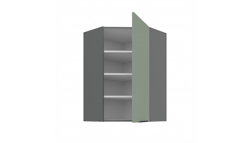 ARIA SA/ANT 60x60 GN-90 1F 45° pakabinama kampinė spintelė