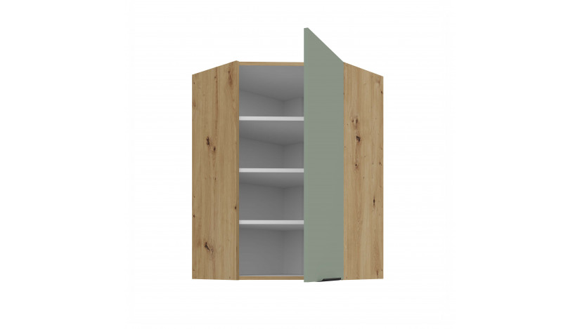 ARIA SA/AR 60x60 GN-90 1F 45° pakabinama kampinė spintelė